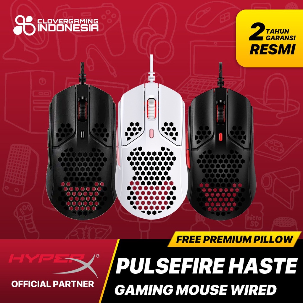 HyperX Pulsefire Haste RGB - Ultra Lightweight Gaming Mouse