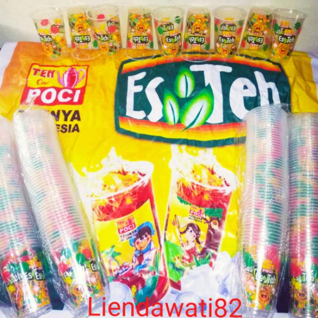 Premium (Mount) Cup teh poci 16 Oz original