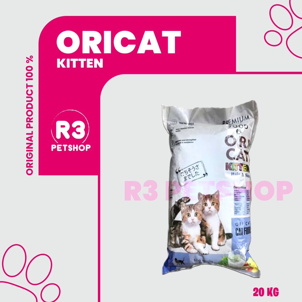 Makanan kucing kualitas baik ORI CAT 20kg All Varian ( EKSPEDISI )