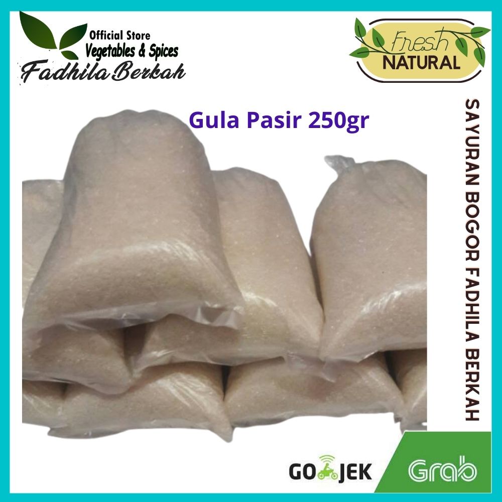 

Gula Pasir ecer 250gr manis segar bahan masakan