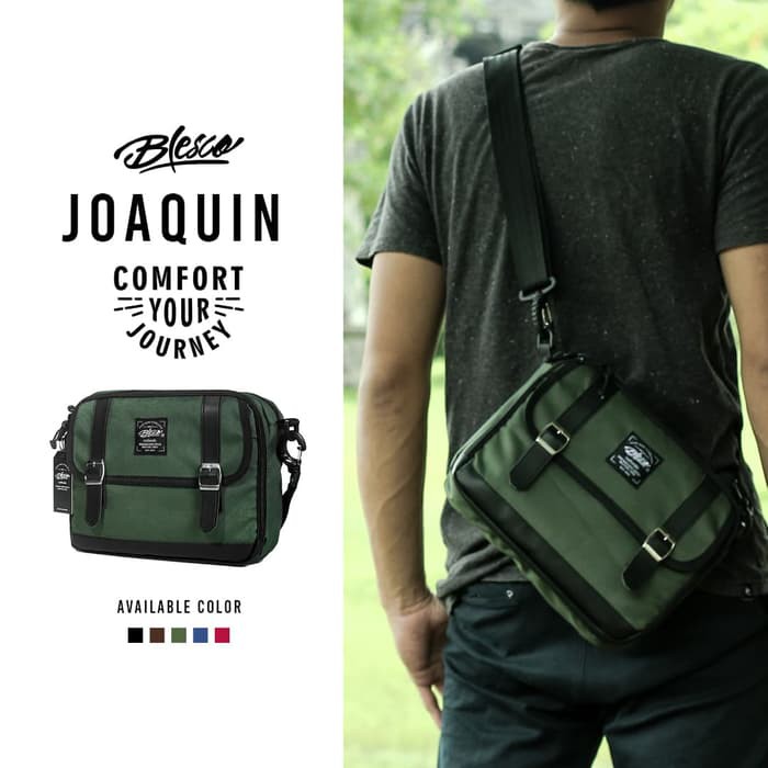 Tas Toolkit Pria Army Look - Joaquin Army - Tas Pria Selempang Organizer Multifungsi