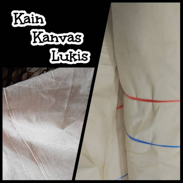 

Kain kanvas kanfas bahan lukis kerajinan tangan bahan tebal