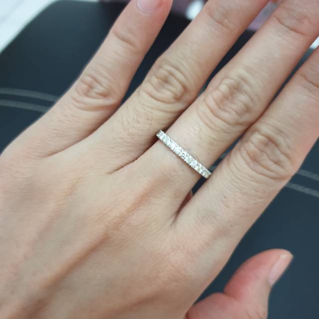 Cincin berlian listring