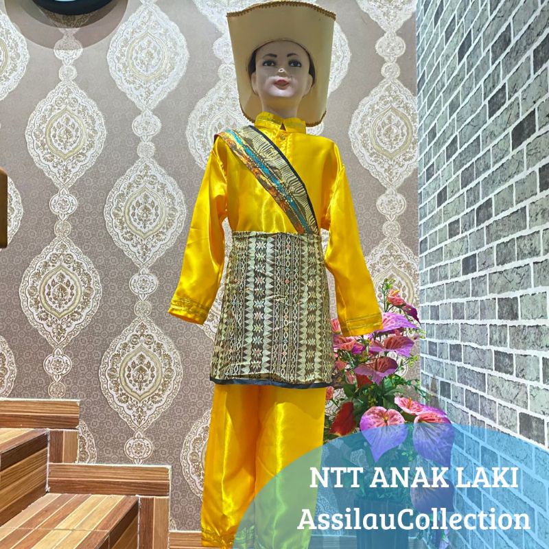 Pakaian Tradisional NTT Anak//Adat Tradisional NTT Anak//Baju Adat NTT Anak