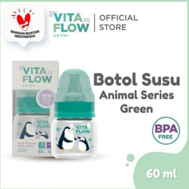 VITA FLOW Botol Susu Multi Fungsi 60ml Botol ASI