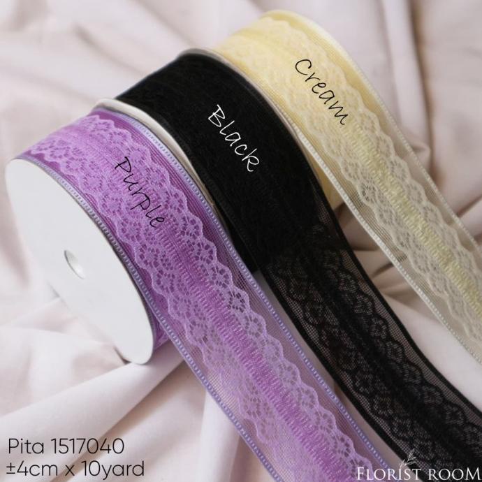 

Best Product!!! Pita 1517040 - Ribbon - Kado - Hadiah - Pita Motif Renda - Paling Dicari