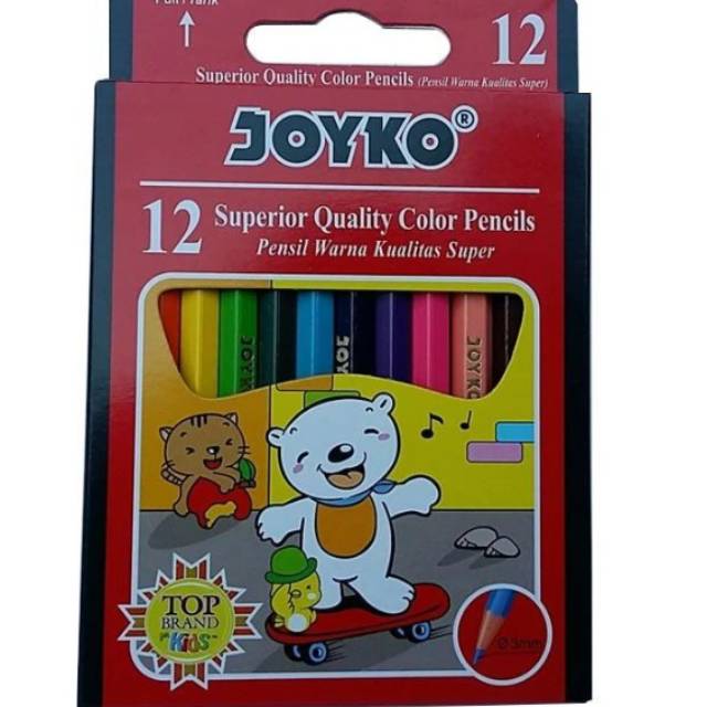 

Pensil Warna Joyko 12W