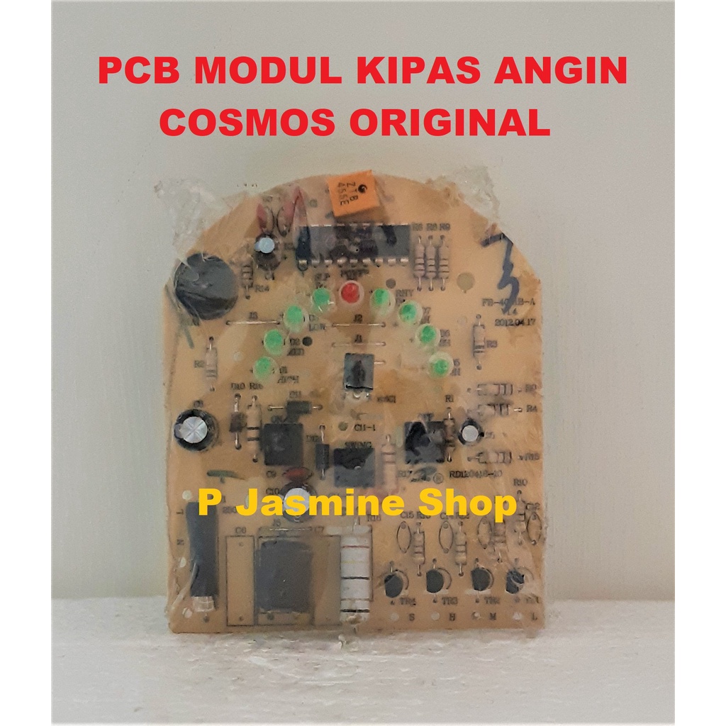 PCB Modul Kipas Angin Dinding Merk COSMOS Model Wall Fan, Original