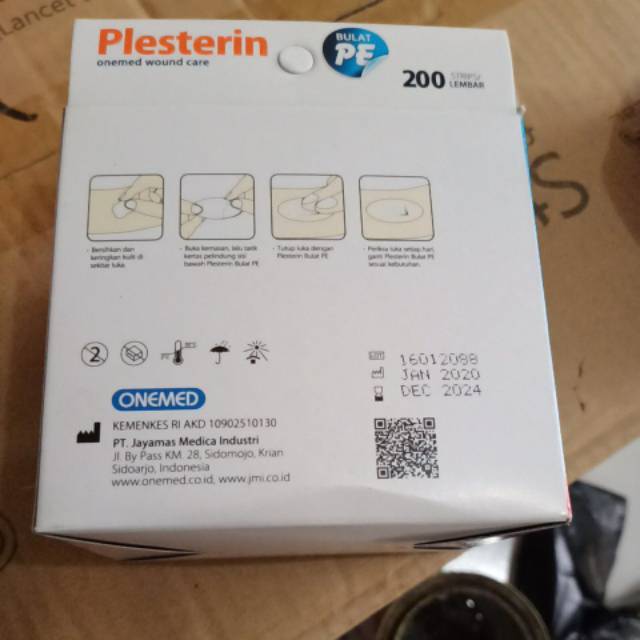 Plesterin Bulat Soft OneMed box isi 200pcs