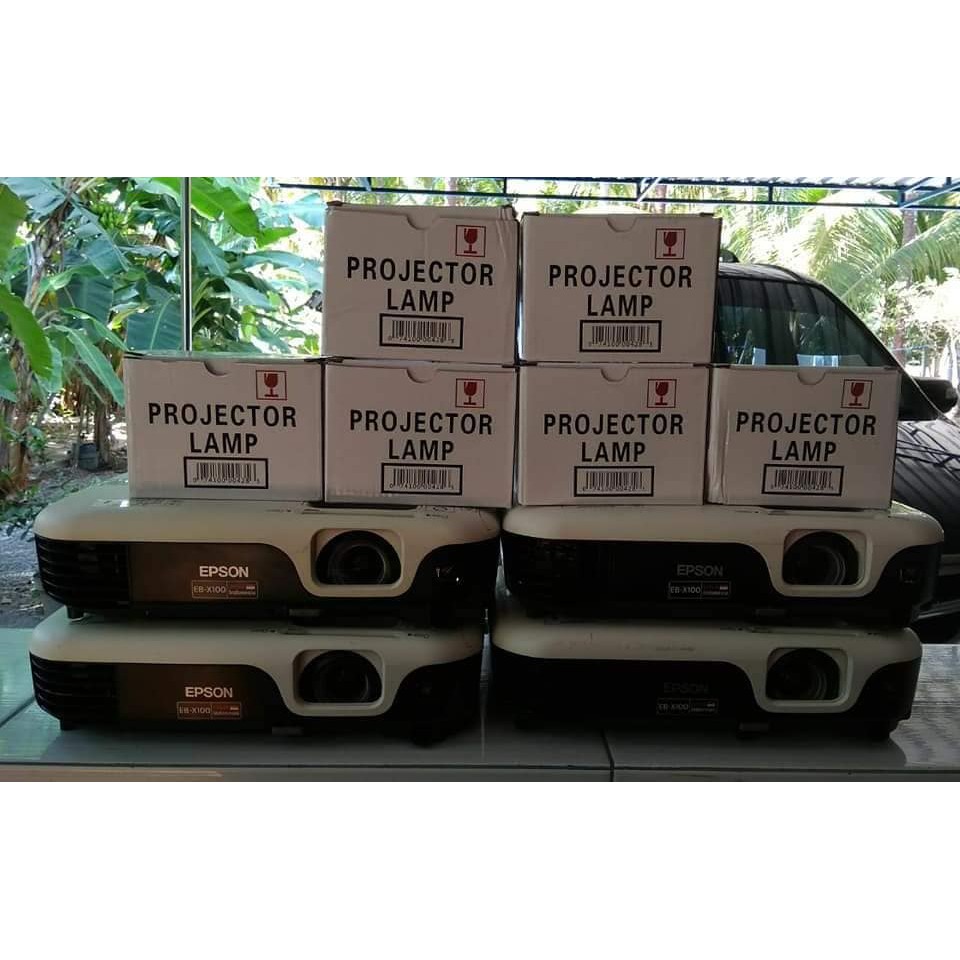 Lcd Proyektor Epson EB X 100 Lampu Baru NEW