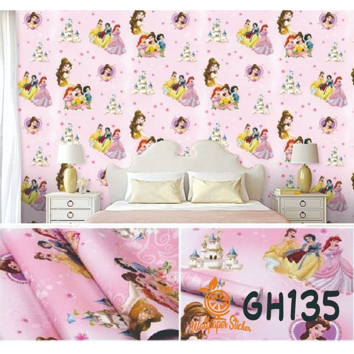 Wallpaper Dinding Wallstiker Aestetic Stiker dinding kamar tidur anti air Wallpaper Premium 45Cm X 10 Meter - Unikdekorasi