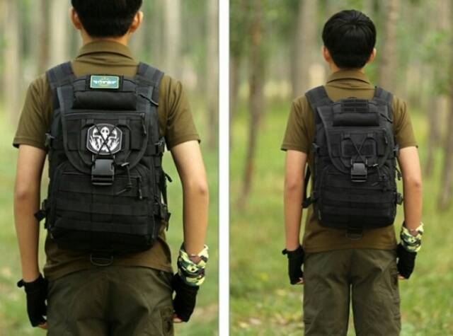 [IMPORT] Tas Ransel Pria Army Import/Ada 2 Tempat Laptop/Anti Air