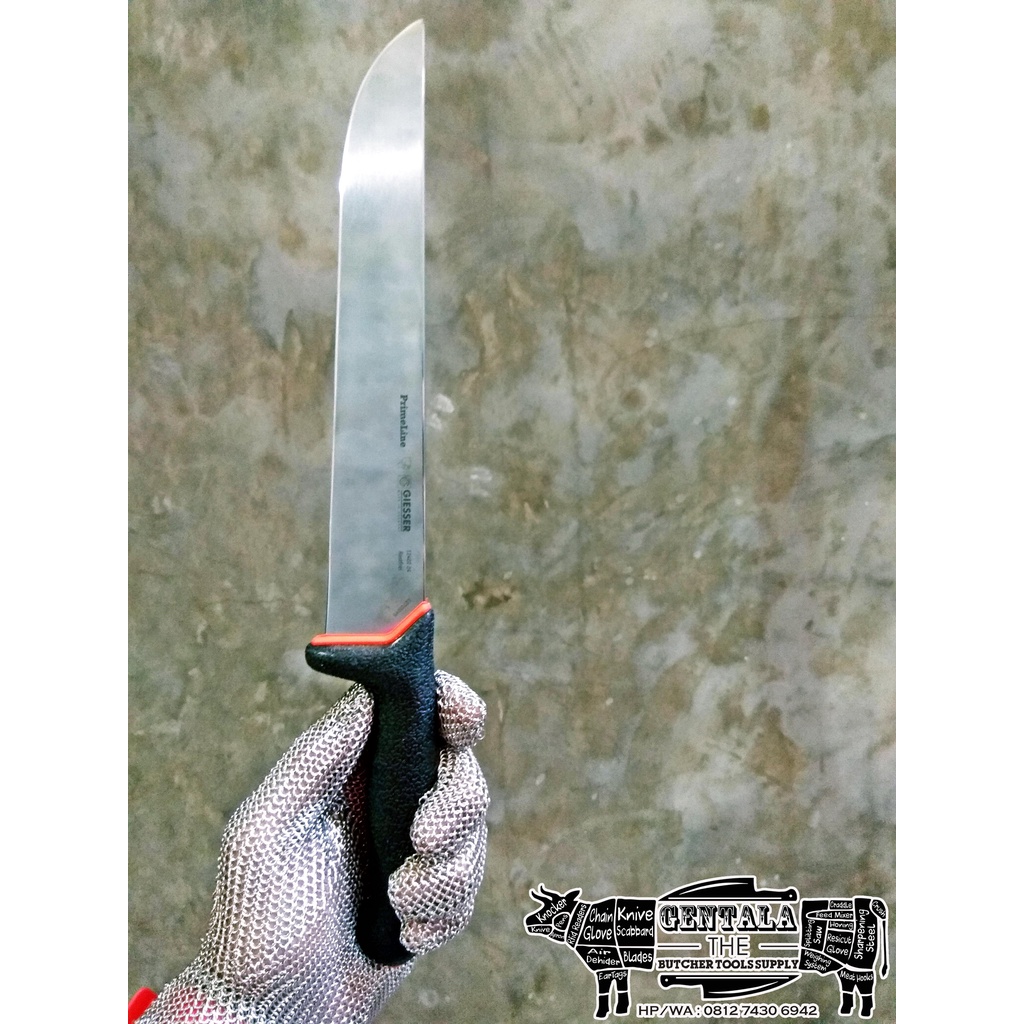PISAU SEMBELIH/SLICING GIESSER 24CM BUTCHER PRIMELINE