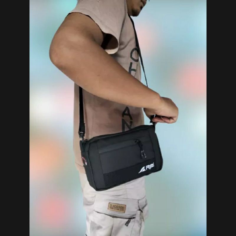 Clutch Pria Hand Bag Pria Wanita AREI Anti Air Pouch Tas Tangan Tas Selempang Pria Rei Noris Waterproof Premium Murah