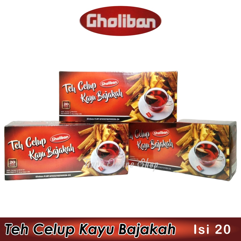 Teh Celup Gholiban Kayu Bajakah 20 Kantong