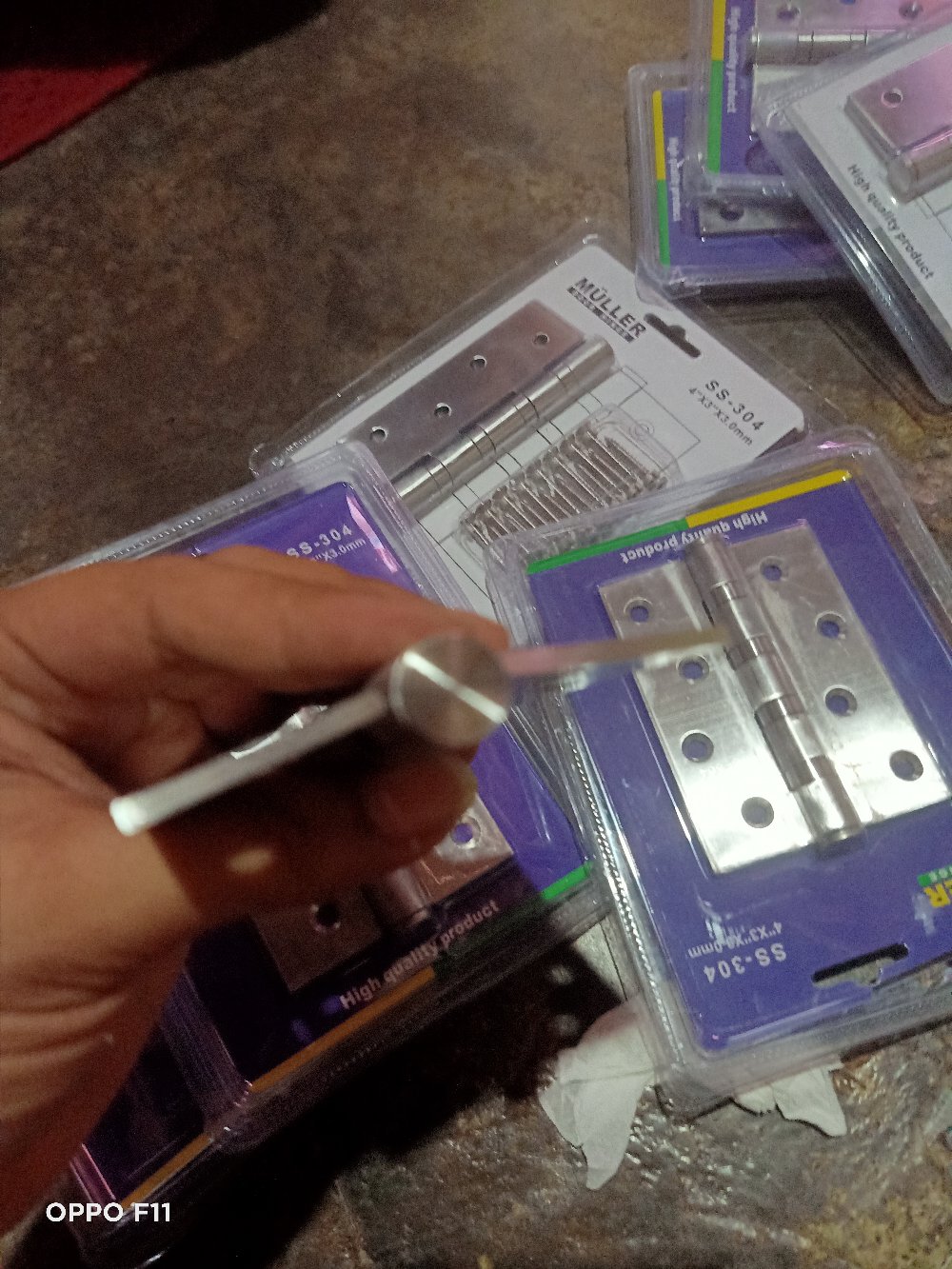 Grosir Engsel Pintu / Engsel Jendela Stanlis Sus 304 Merk Muller Termurah