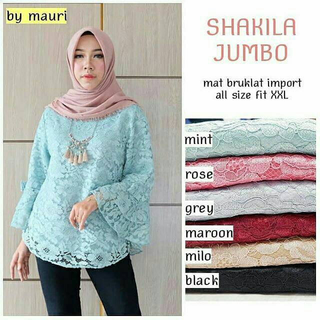 Shakila Jumbo Blouse (Mauri)