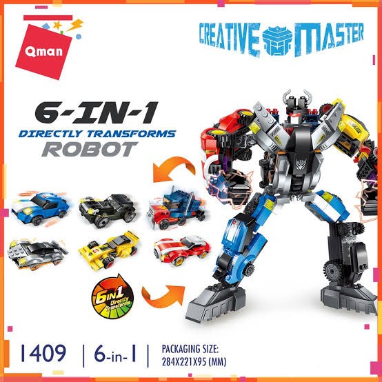 OBRAL TERMURAH Brick Lego Qman 6in1 creative master 1409