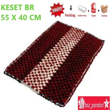 Keset Kain Percah Cantik Murah Meriah / kesed / keset anyam / keset murah / kesen perca /kesed