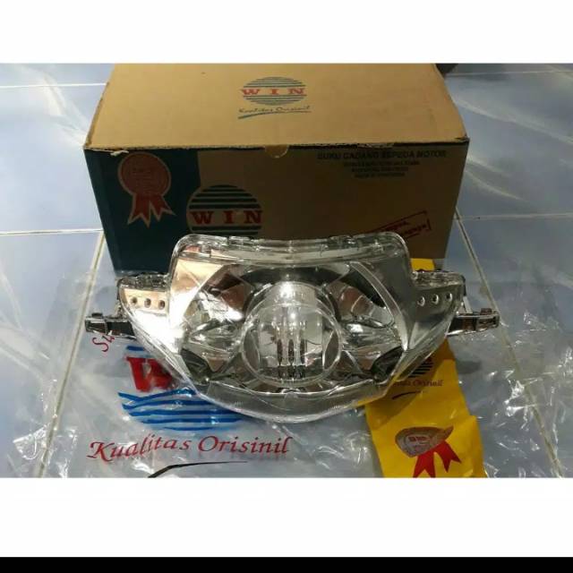 REFLEKTOR LAMPU DEPAN SET SUPRA X 125 LAMA
