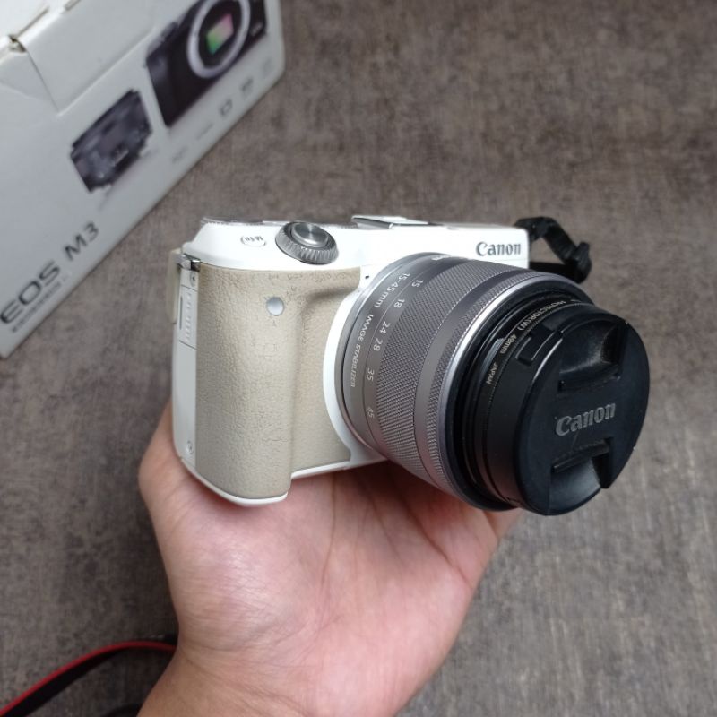 Canon eos m3 putih not eos m50 eos m5 eos m6