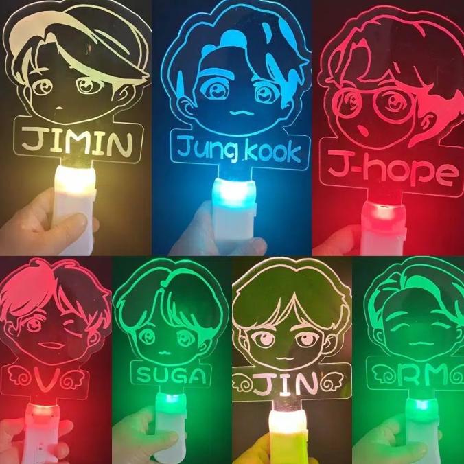 Lightstick BTS Fan Made BTS Army Lampu Tangan Konser Jimin Jungkook Ta Termurah