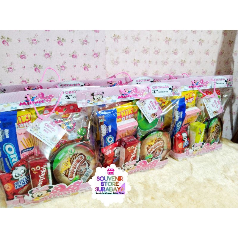 Snack Ultah Premium/Premium Snack Ultah/Bingkisan Snack / Goodiebag Snack /Snack Ultah Murah