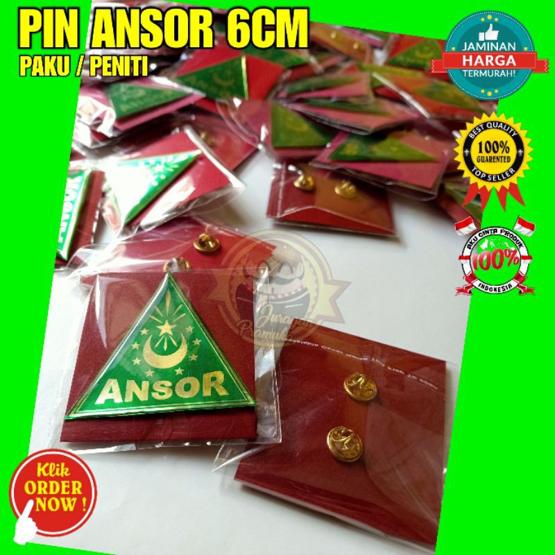 PIN ANSOR BESAR 6CM ( NU )