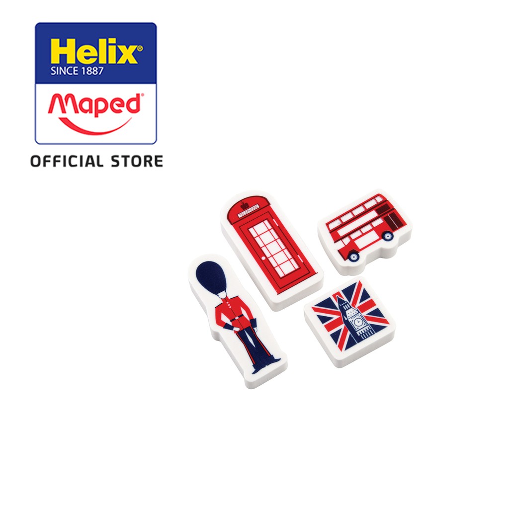 

Helix Oxford Eraser Heritage - Blister