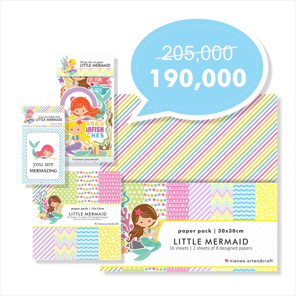 

Bundling Set Little Mermaid Collection