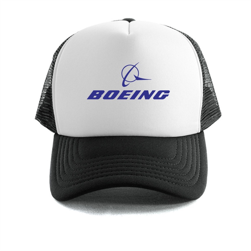 topi jaring boeing / topi trucker hat boeing