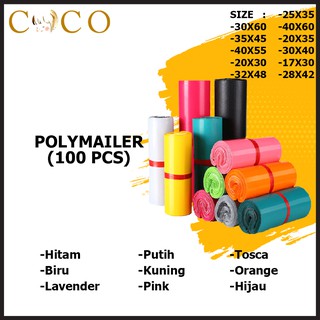 Plastik Polymailer Medium  / Kantong Plastik Packing Online Shop isi 100 Pcs