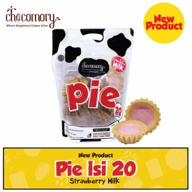 

PIE CHOCOMORY ORI - CHOCOMORY - STRAWBERRY - OLEH OLEH