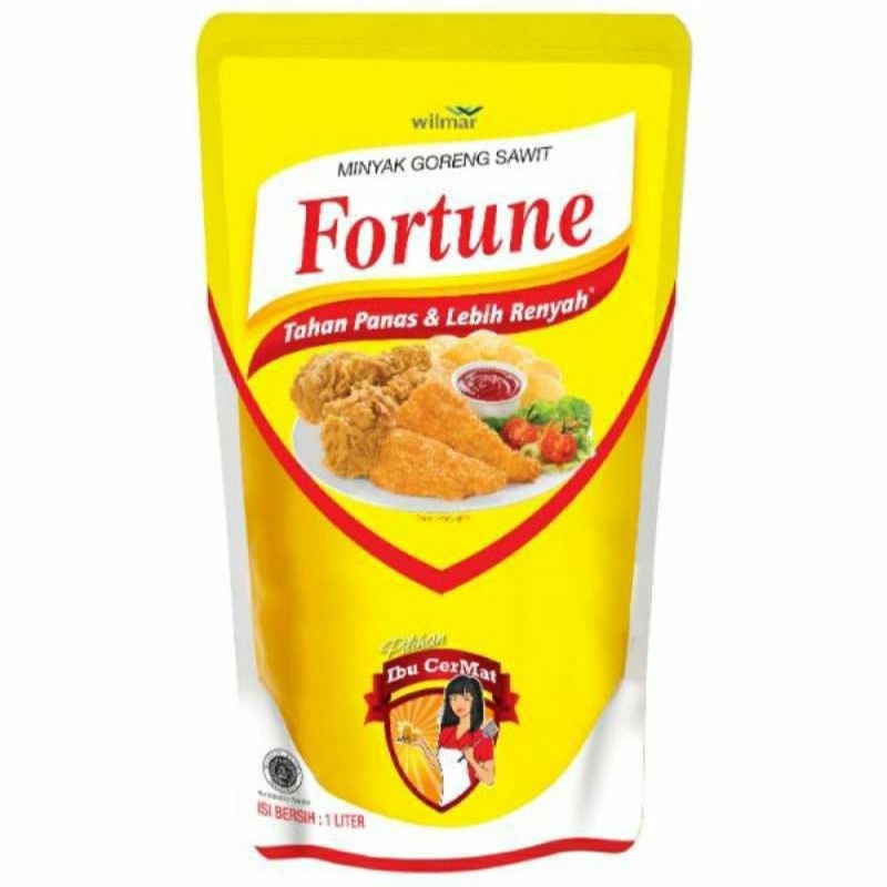 

MINYAK GORENG FORTUNE 1 LITER