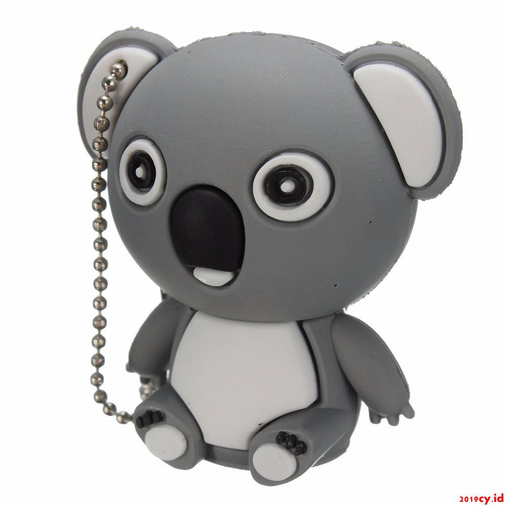 2019 New Flash Disk Usb 2 0 Kapasitas 1tb Bentuk Koala Kartun