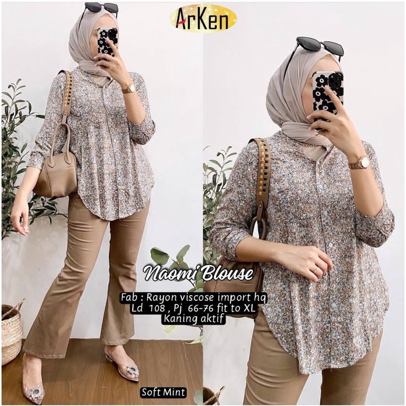 NAOMI BLOUSE BY ARKEN