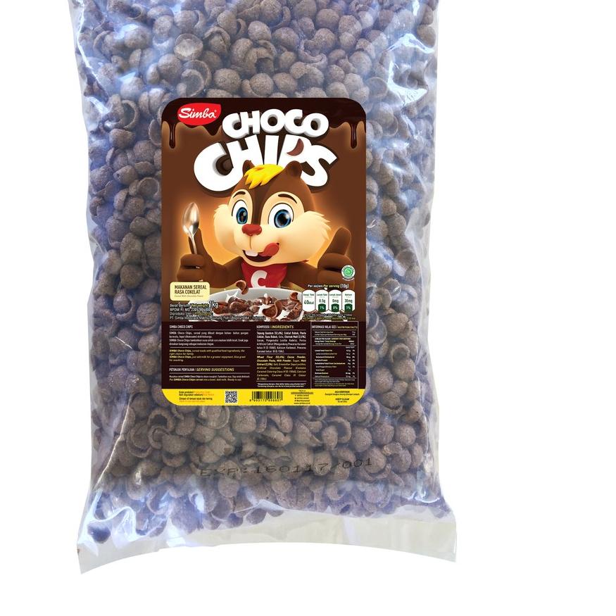 

Big Sale|SQ32|Choco Chips Cereal SIMBA - 2 Choco Chips Bag 950 gr Lebih Hemat