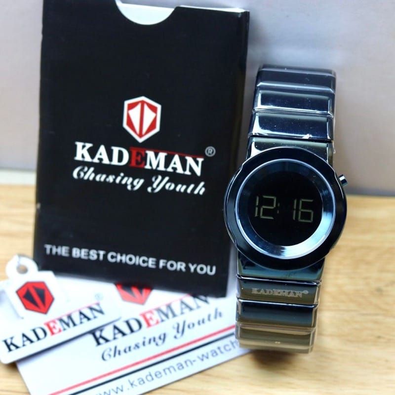 Jam Tangan Digital Kademan All Stainliss Steel Jam Terlaris Fashion COD