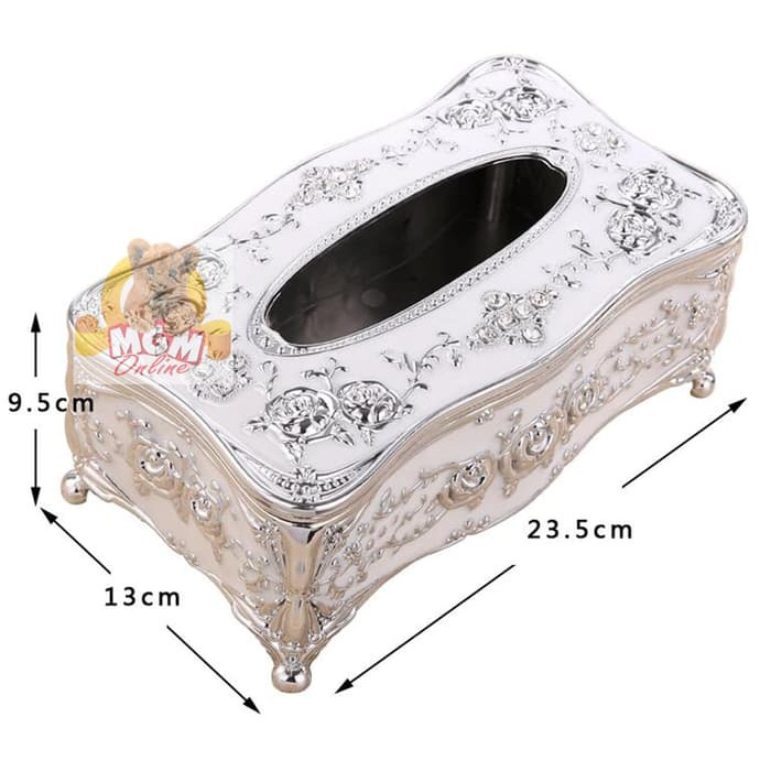 Tempat Tissue Klasik / Tempat Tissue Emas / Tempat Tissue Plastik 2284