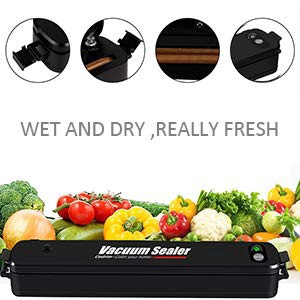 Mesin Vacuum Sealer Plastik Otomatis - Vacuum Press Makanan JAU KANG Portable