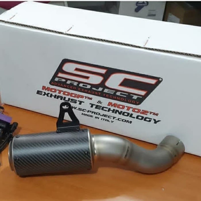 Knalpot SC Project Kawasaki Z900 Carbon Original