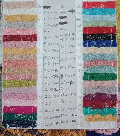 Kain Brokat Meteran Mewah murah