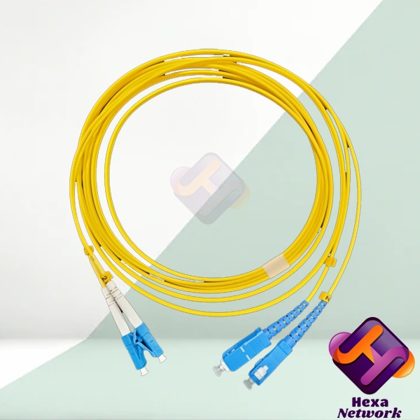 Patch Cord Fiber Optic SC/UPC-LC/UPC Single Mode 1-20M Duplex