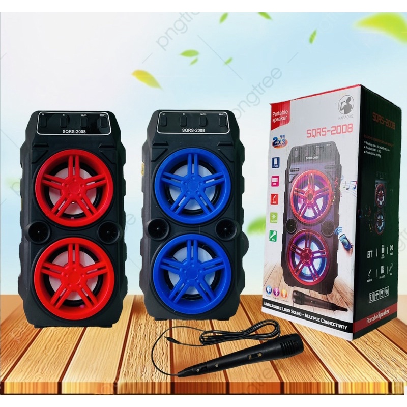 speaker bluetooth 288bt/NX803 free mic karaoke speaker bluetooth murah big bass