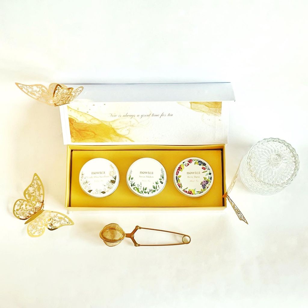 

Nowtea Premium Hamper with Award Winning Tea Blend | Tea Gift Set | Tea Hampers Estetik