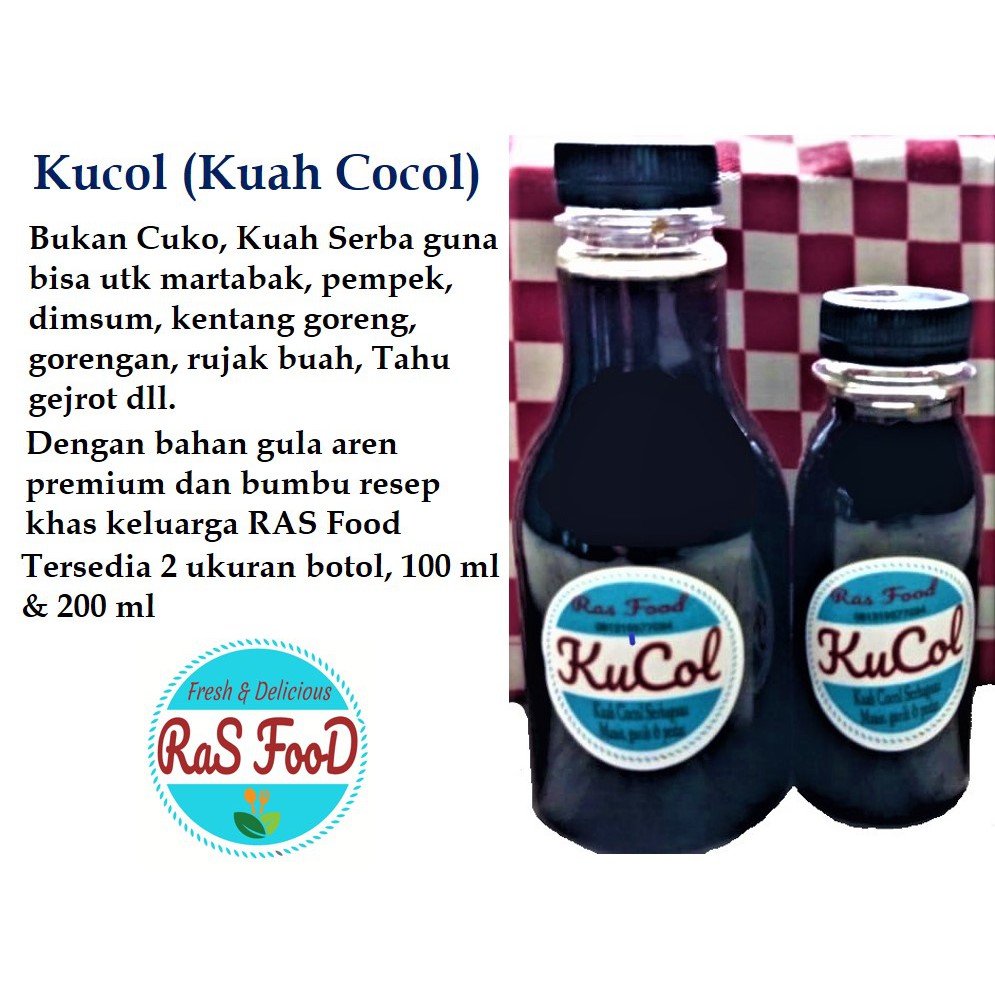 

KUCOL/ KUAH COCOL (bukan cuko) Jatiasih, serbaguna, bisa untuk martabak telor, mpek2, dinsum, rujak