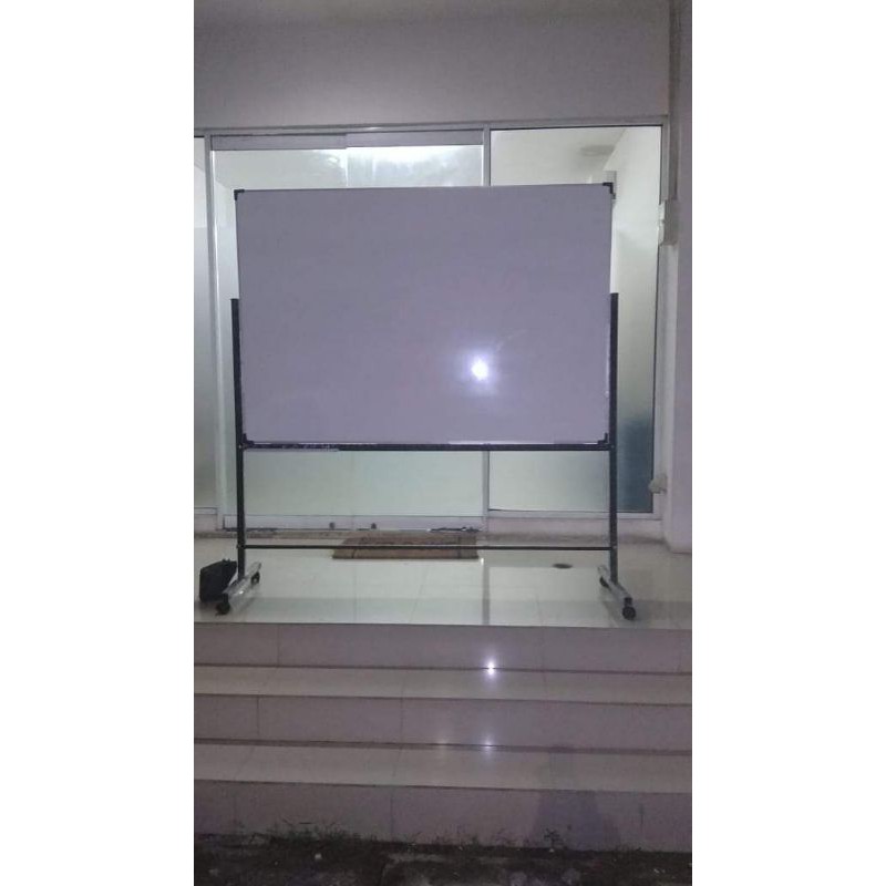 

papan tulis whiteboard standing UK full 120x240