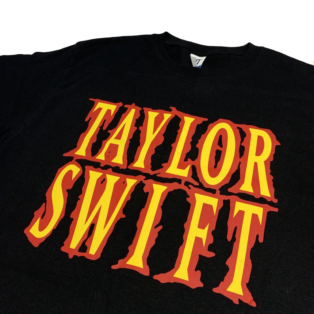 KAOS TAYLOR SWIFT EARTH CRISIS WARNA HITAM COD BAYAR DI TEMPAT