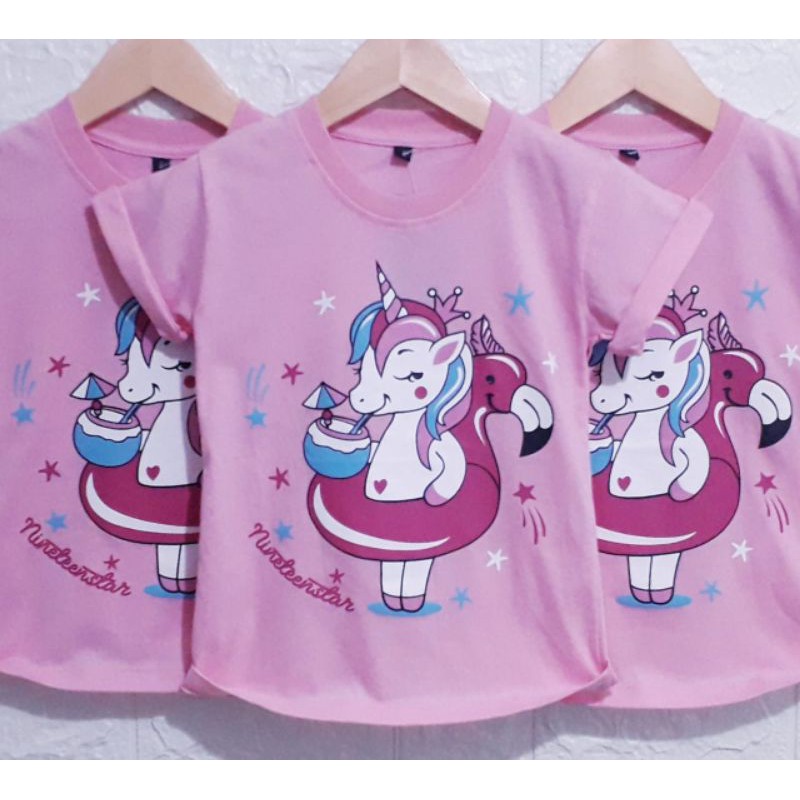 kaos anak nineteen star