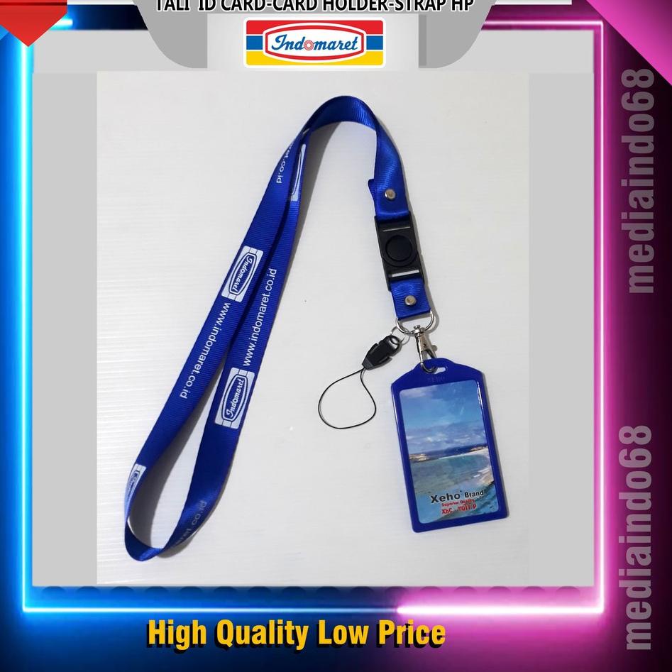 

(QQM↑) INDOMARET Lanyard ID CARD/Gantungan ID Card-Tali Strap (Paket Murah) ➜↑ ➻ (Kirim Sekarang)